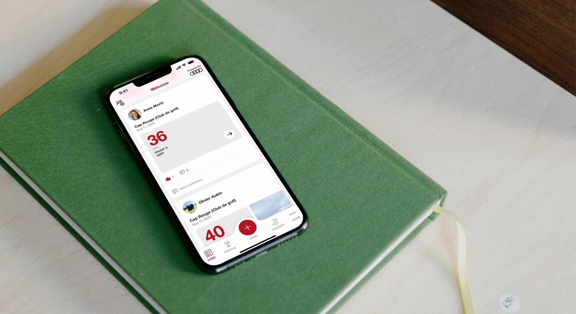 Nouvelle fonctionnalité fil d'actualité dans l'application mobile de Golf Canada