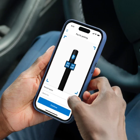 The new mobicité mobile app interface