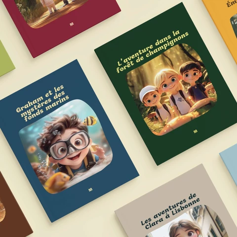 Personalized children's books project with generative AI