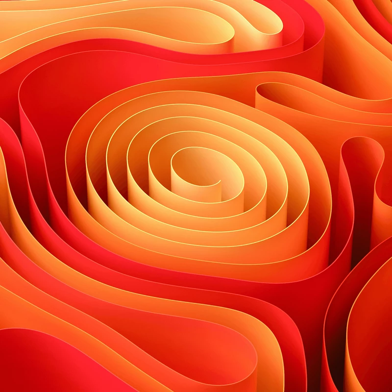 Illustration abstraite la spirale de coûts