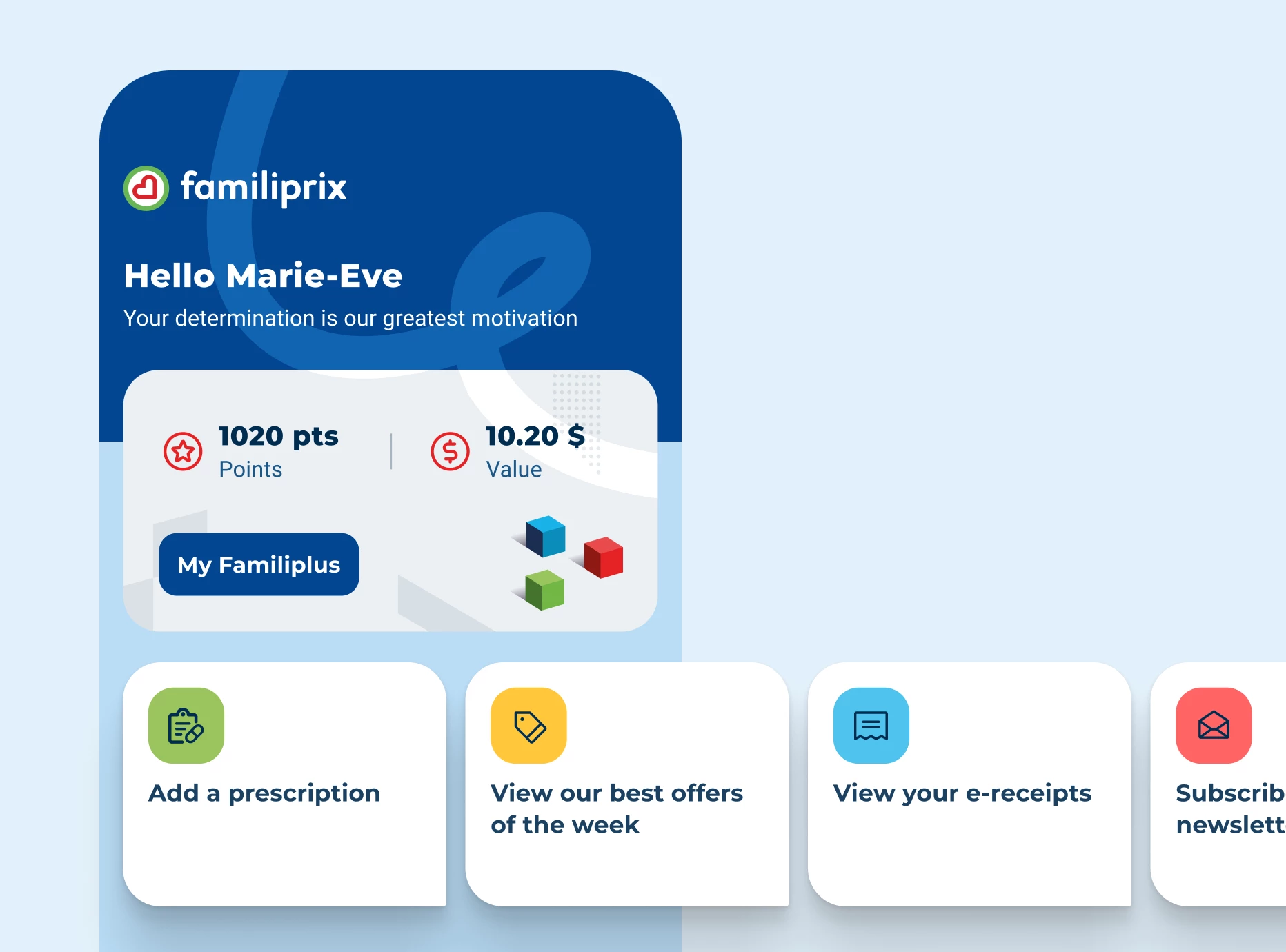 Dynamic home screen