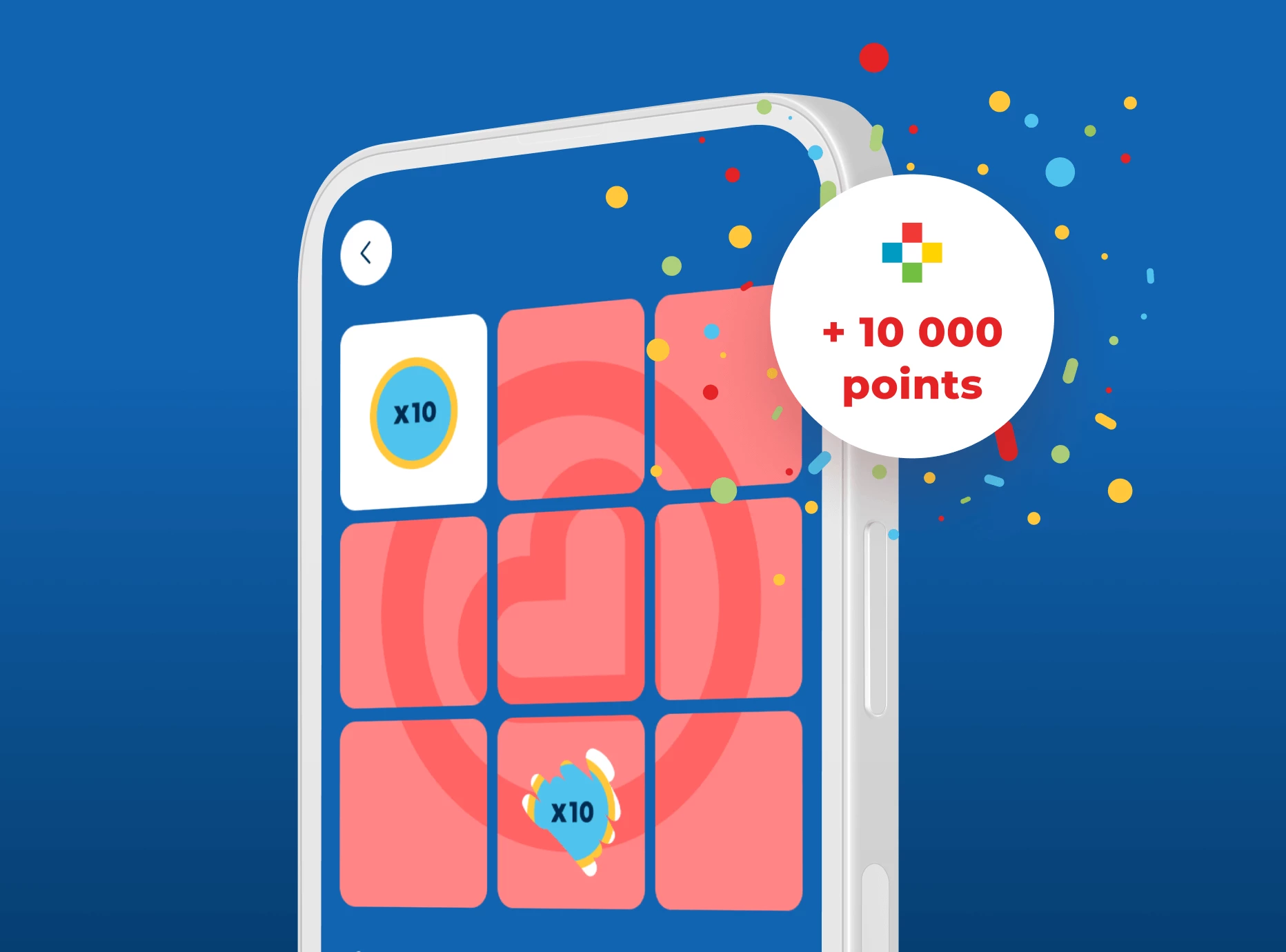 Scratch card game interface