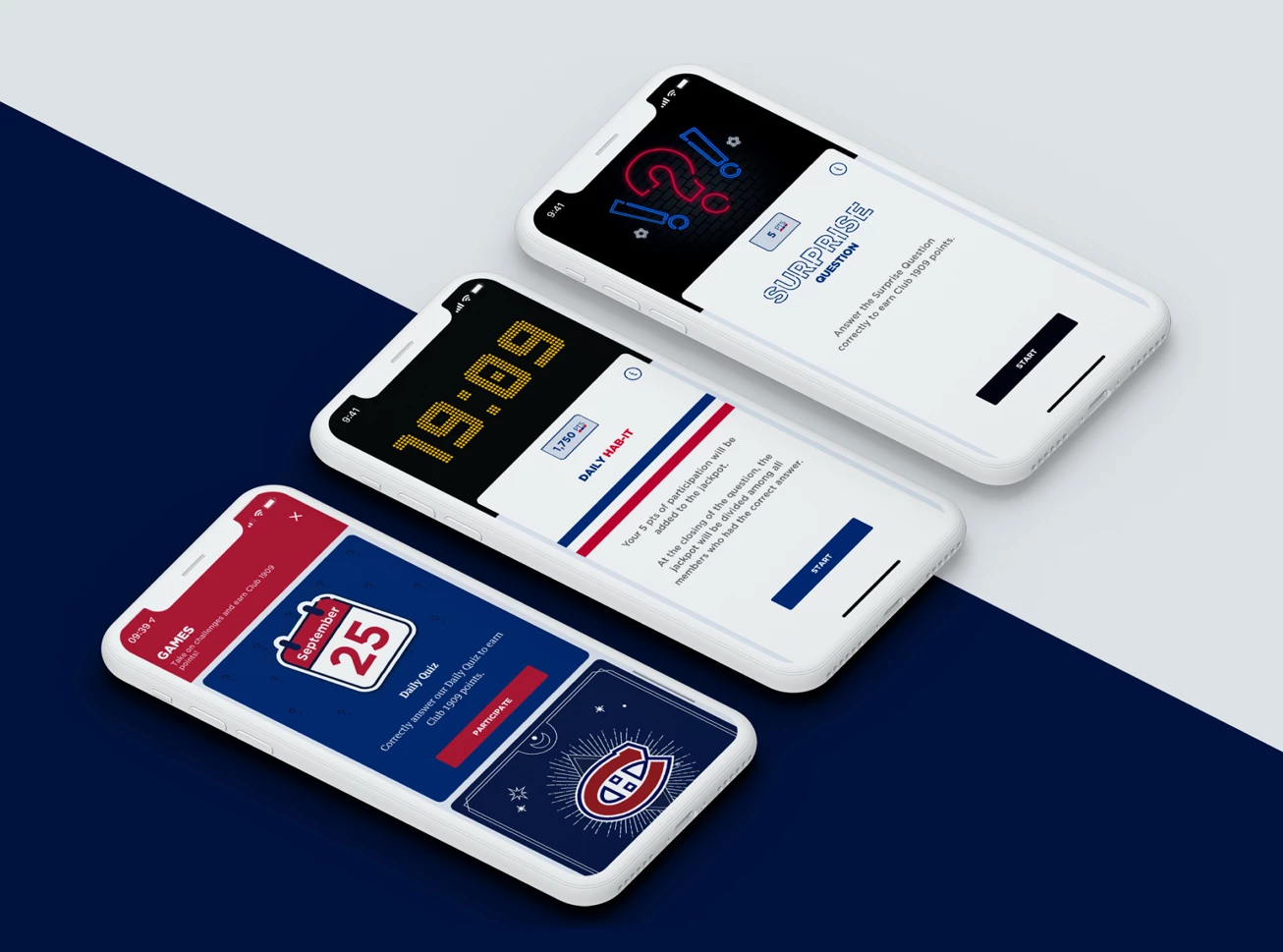 Interactive challenge system screens