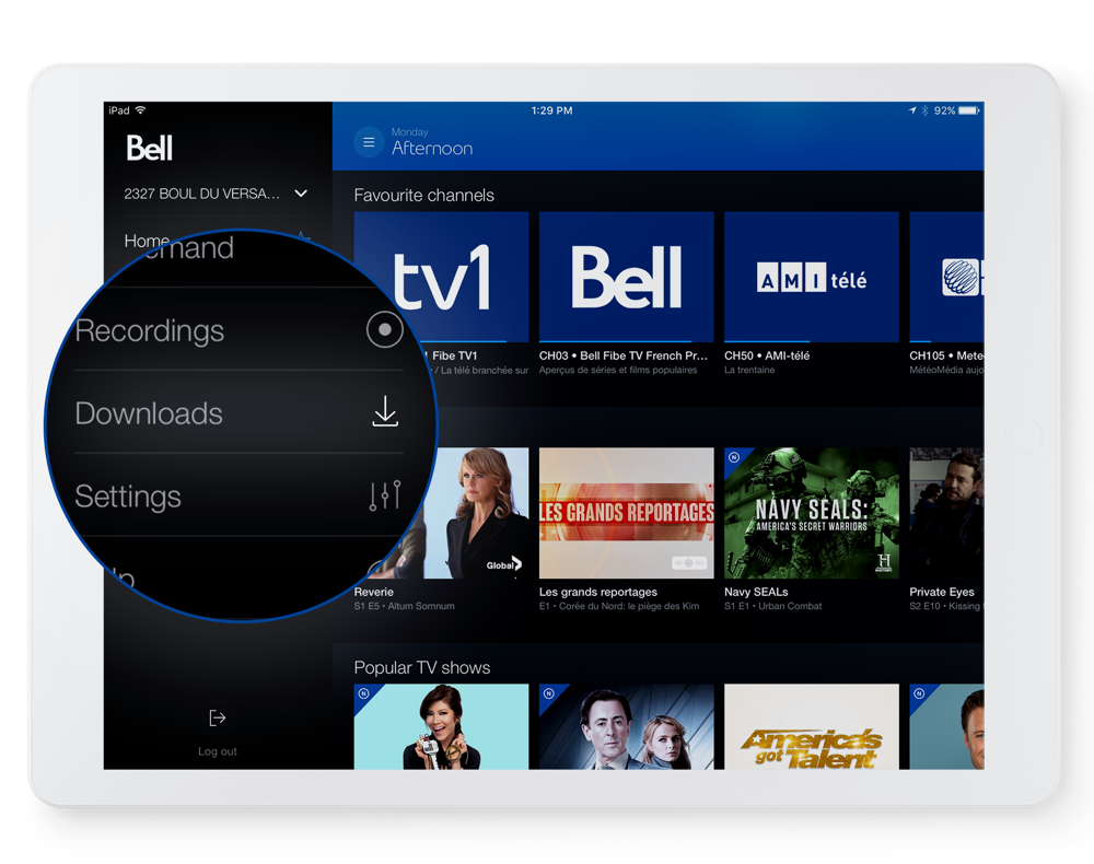 Project – Bell TV Fibe – Mirego